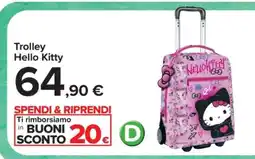 Carrefour Trolley Hello Kitty offerta