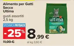 Carrefour Alimento per Gatti Secco Ultima offerta