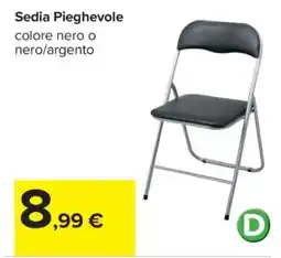 Carrefour Sedia pieghevole offerta