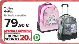 Carrefour Trolley GoPop offerta
