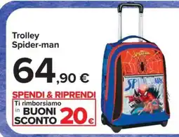 Carrefour Trolley Spider-man offerta