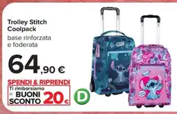 Carrefour Trolley Stitch Coolpack offerta