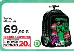 Carrefour Trolley Minecraft offerta