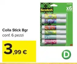Carrefour Colla Stick 8gr offerta
