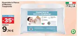 Carrefour Guanciale in fiocco di memory traspirante offerta