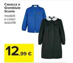 Carrefour Casacca o Grembiule Scuola offerta