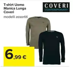 Carrefour T-shirt Uomo Manica Lunga Coveri offerta