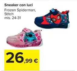 Carrefour Sneaker con luci offerta