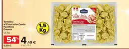 Carrefour Tortellini al Prosciutto Crudo Pastificio Davena offerta
