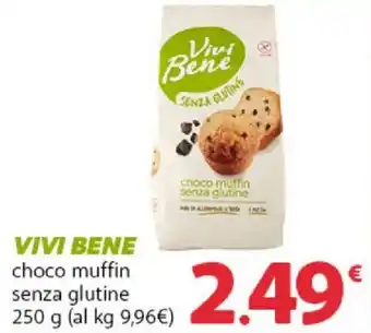Vivi Bene choco muffin senza glutine
