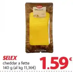 Famila Superstore SELEX cheddar offerta