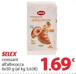 Famila Superstore Selex croissant all'albicocca offerta