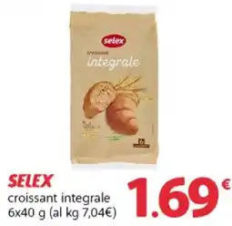 Famila Superstore SELEX croissant integrale offerta