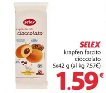 Selex krapfen farcito cioccolato