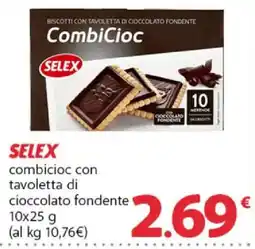 Famila Superstore SELEX combicioc con tavoletta di cioccolato fondente offerta