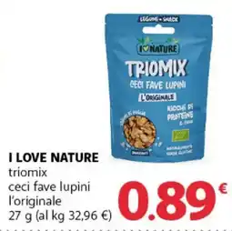 Famila Superstore I love nature triomix ceci fave lupini l'originale offerta