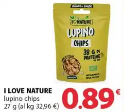 Famila Superstore I love nature lupino chips offerta