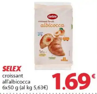 Selex croissant all'albicocca