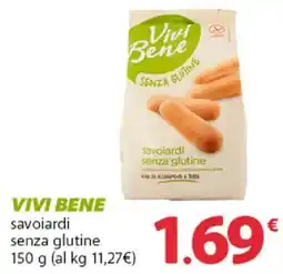 Supermercati Dok Vivi Bene savoiardi senza glutine offerta