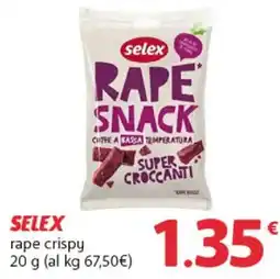Supermercati Dok Selex rape crispy offerta