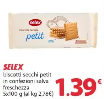 Selex biscotti secchi petit