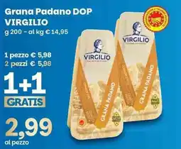 Prix Quality Grana Padano DOP Virgilio offerta
