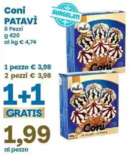Prix Quality Coni Patavì offerta