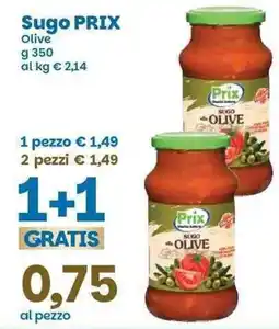 Prix Quality Sugo Prix Olive offerta