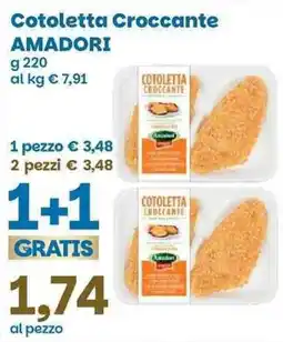 Prix Quality Cotoletta Croccante Amadori offerta