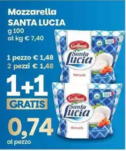 Prix Quality Mozzarella Santa Lucia offerta
