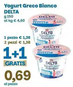Prix Quality Yogurt Greco Bianco Delta offerta