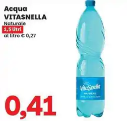 Prix Quality Acqua Vitasnella Naturale offerta