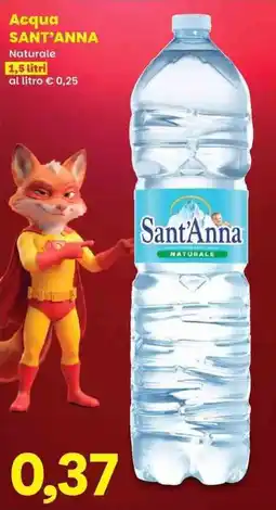 Prix Quality Acqua Sant'Anna Naturale offerta
