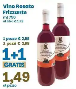 Prix Quality Vino Rosato Frizzante offerta