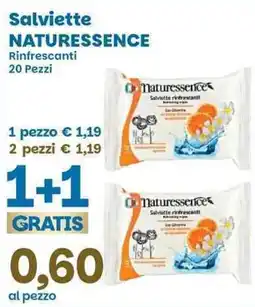 Prix Quality Salviette Naturessence Rinfrescanti offerta