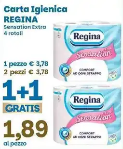 Prix Quality Carta Igienica Regina Sensation Extra offerta