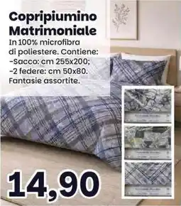 Prix Quality Copripiumino Matrimoniale offerta