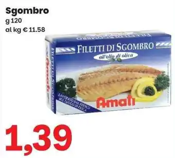 Filetti di sgombro all'olio di oliva Amati