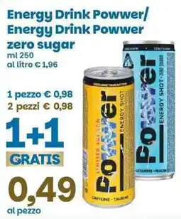 Prix Quality Energy Drink Powwer offerta