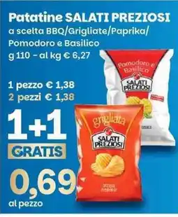Prix Quality Patatine Salati Preziosi offerta