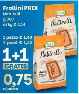 Prix Quality Frollini Prix Naturelli offerta