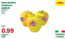 Prix Quality Mele Golden Delicious Amélie offerta