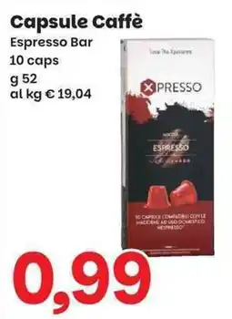 Prix Quality Capsule Caffè Espresso Bar offerta