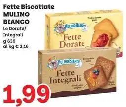 Prix Quality Fette Biscottate Mulino Bianco offerta