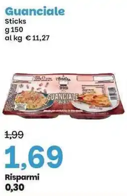 Prix Quality Guanciale Sticks offerta
