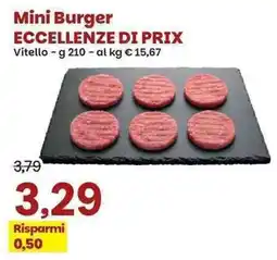 Prix Quality Mini Burger offerta