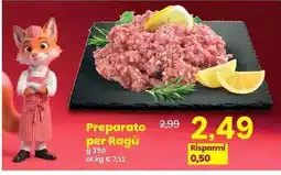 Prix Quality Preparato per Ragù offerta