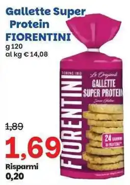 Prix Quality Gallette Super Protein Fiorentini offerta