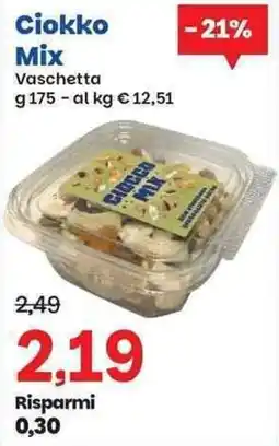 Prix Quality Ciokko Mix Vaschetta offerta