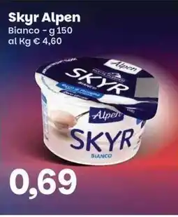 Prix Quality Skyr Alpen Bianco offerta
